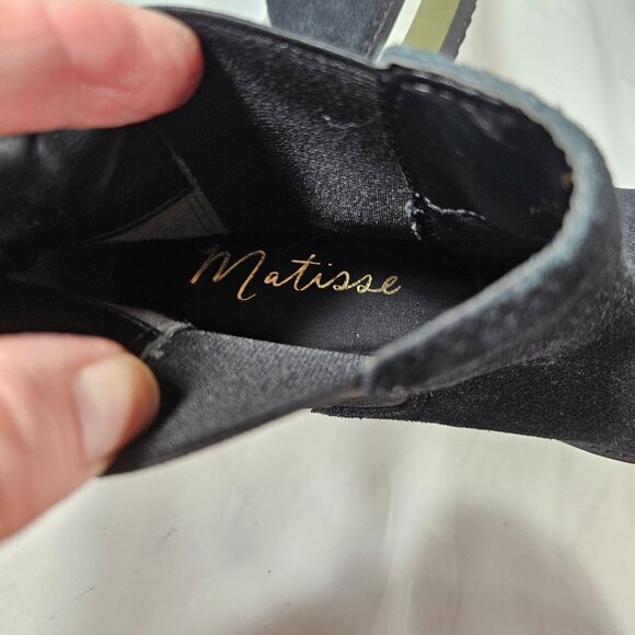 Matisse Ronan Black and Green Platform Booties Women's Size 9 NWOT - Picture 6 of 9